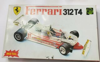 Vintage Protar Ferrari 312 T4 Plastic Model Kit 1:12 Scale Unassembled