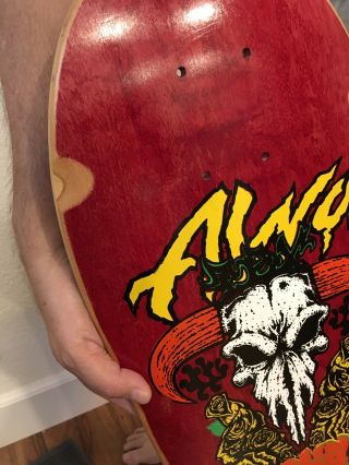 JOHN GIBSON NOS RARE TONY ALVA Rare skateboard deck Dogtown 3