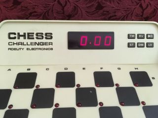 8rw8 vintage Sensory Voice Chess Challenger,  Play against a computer,  10 - level 4