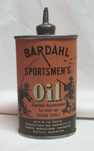 Rare Old Bardahl Sportmen 