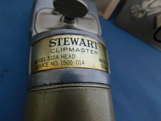 Vtg.  1983 Stewart by Oster variable speed clipmaster animal clipper/ Instructions 5