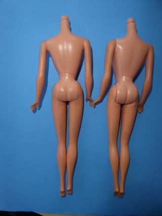 Two Vintage/Mod Barbie Twist ' n Turn Bodies 2