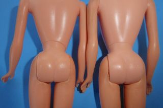 Two Vintage/Mod Barbie Twist ' n Turn Bodies 8