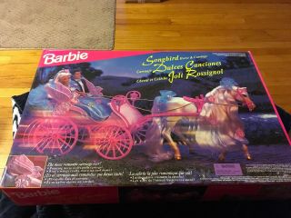 Barbie Vintage Songbird Horse & Carriage 14862