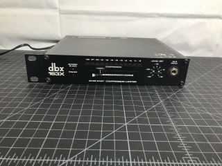 Dbx 163x Vintage Over Easy Compressor / Limiter Euc