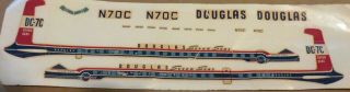 RARE VINTAGE [1955] K&B ALLYN DOUGLAS DC - 7C SEVEN SEAS BAGGED BUT W BONUS 5
