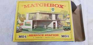Vintage Bp Service Station Mg - 1 From 1960s With Box