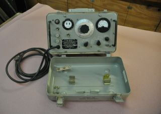 Vintage Military Audio Signal Generator An/urm - 127