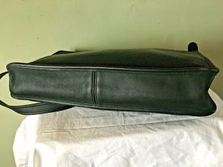 Vintage COACH METROPOLITAN BRIEF BAG Black Leather Laptop Briefcase S/N 5180 VGC 4