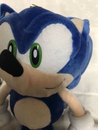 ULTRA RARE sonic The Hedgehog Plush 1999 Sonic Adventure Ufo sega Toy Doll Rare 4