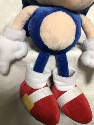 ULTRA RARE sonic The Hedgehog Plush 1999 Sonic Adventure Ufo sega Toy Doll Rare 6