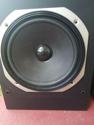 Vintage Jensen 3120 3 - way Speakers,  Wood,  Good Sound 8ohms Made in USA 8