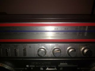 Vintage SHARP GF - 8787 METAL Boom Box Ghetto Blaster AM/FM Cassette 5