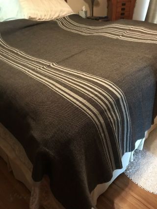 Swans Island Rare Virgin Wool $895 Blanket Double/Queens Size 90x 90 6