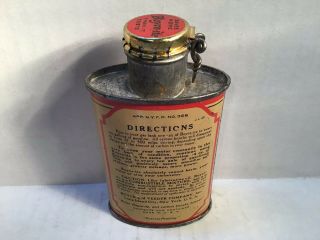 Vintage Boyce - Ite Oil Can NOS Handy Oiler Oz 4 rare Lead tin Amoco Mobil Sunoco 4