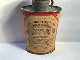Vintage Boyce - Ite Oil Can NOS Handy Oiler Oz 4 rare Lead tin Amoco Mobil Sunoco 5