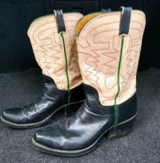 Handmade Vintage Peewee Cowboy Boots Custom Rare 1940s - 50 