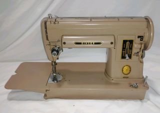 Vintage Singer Slant Needle Sewing Machine Model 301A - & 3