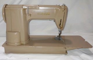 Vintage Singer Slant Needle Sewing Machine Model 301A - & 7