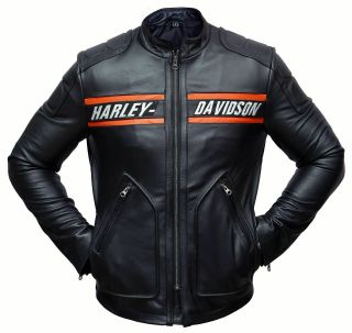 Mens Real Leather Motorcycle Jacket Retro Slim Fit Black Biker Jacket