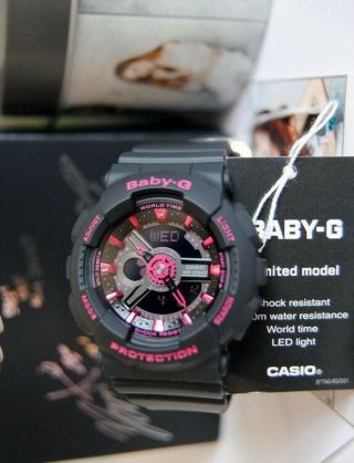 Casio G - Shock Ba111 - 1a Baby - G Black/pink Woman 