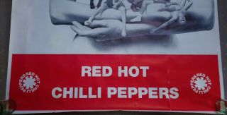 Red Hot Chili Peppers Mother’s Milk promo Poster 1989 very HUGE RaRe 3