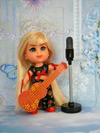 Mattel Kiddle Beat A Diddle,  Guitar,  Replacement Microphone