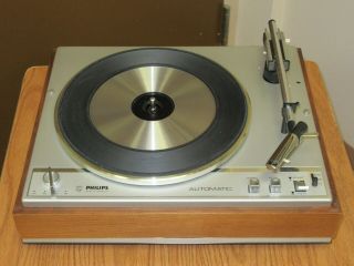 Philips Ga 22 160 Vintage Automatic Turntable Record Player