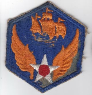 6th Us Army Air Force Patch Aaf Ww2 Wwii Air Corps Factory Error Twill
