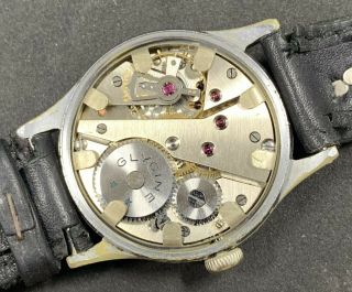 100 Glycine Vintage Watch Dienstuhr 