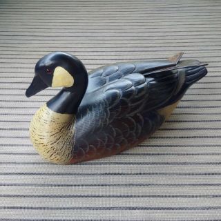 Canada Goose Decoy Tj Hooker 296/300 Rare Ducks Unlimited 1984 - 85 Limited Ed