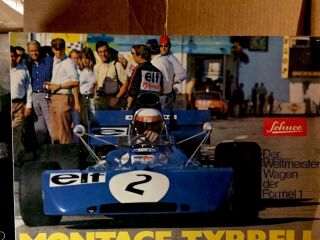 Schuco Vintage Nos Montage Tyrrell Formel 1 Kit/set Item Nr.  225 196.  Rare