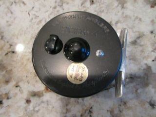 Rare Scientific Anglers System 4 Fly Reel - Made In England By Hardy - Vintage