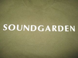 Vintage Soundgarden Animal Logo Concert Tour (xl) T - Shirt Chris Cornell