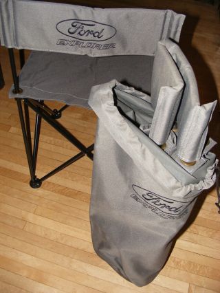 Vintage Ford Explorer Complimentary Gift Set Of Folding Chairs Nos