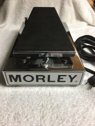 Morley Tel - Ray Vintage 70’s Wah - Volume Effects Pedal In