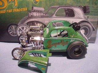 Vintage Fiat Rat Vintage Altered Nhra Gmp Acme Drag Racing Diecast 1:18
