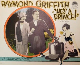 Raymond Griffith Vintage 1925 Silent Film He 