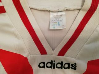 Match worn shirt Turkey National Team adidas 1994 rare camisa maglia L/S 4