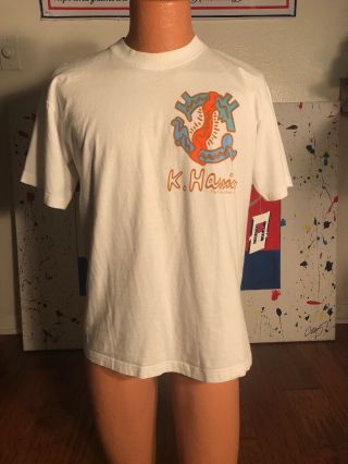 Vintage 90’s Rare The Estate Of Keith Haring Pop Art Shirt Size L