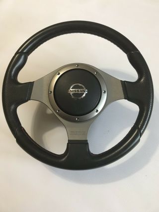Steering Wheel Momo Nissan.  Srs Airbag.  Very Rare.