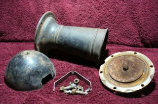 VTG HORN 40s 50s 60 DELCO REMY 801 REFURB CHEVY FORD DODGE CADY GM ACCESSORY 4 3