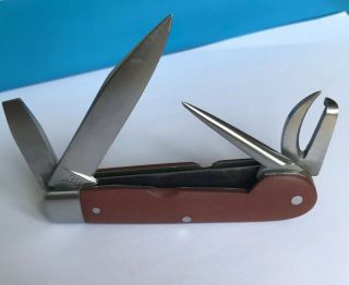 Wenger (Victorinox) Rare Vintage Swiss Army Knife Mod.  08 - Dated 1938 9