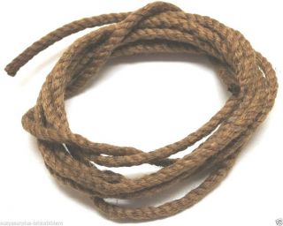Wwii Us Tent Rope 1/8in Diam 5 Foot Long Each E1952