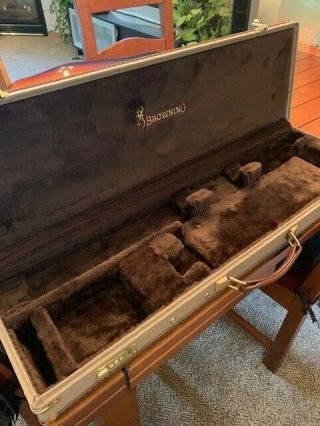 Rare Traditional/Vintage Browning 1215E Fitted Hard Body Gun Case w Lock 8