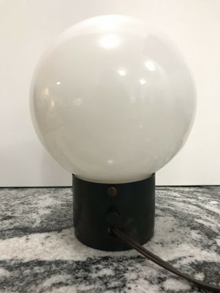 Vintage Mid - Century Modern Lollipop Globe Lamp Sphere Orb Ball Space Age Mod 3