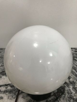 Vintage Mid - Century Modern Lollipop Globe Lamp Sphere Orb Ball Space Age Mod 7