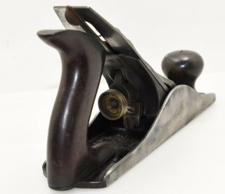 Vintage Stanley No.  4 Smoothing Plane Type 11 (1910 - 18) (INV H090) 3
