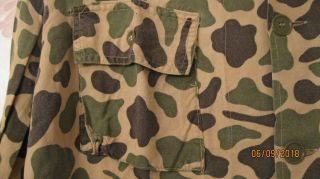 Vintage US Vietnam CIDG Green Beret Beo Gam Duck Hunter Camo Lightweight Shirt 5