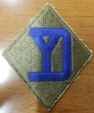 Wwii Patch - 26th Infantry Division " Yankee Division "